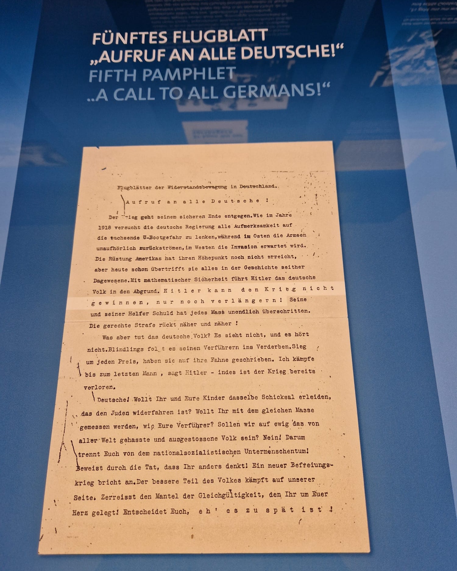 Flugblatt