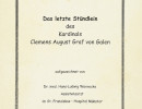 letztes stuendlein