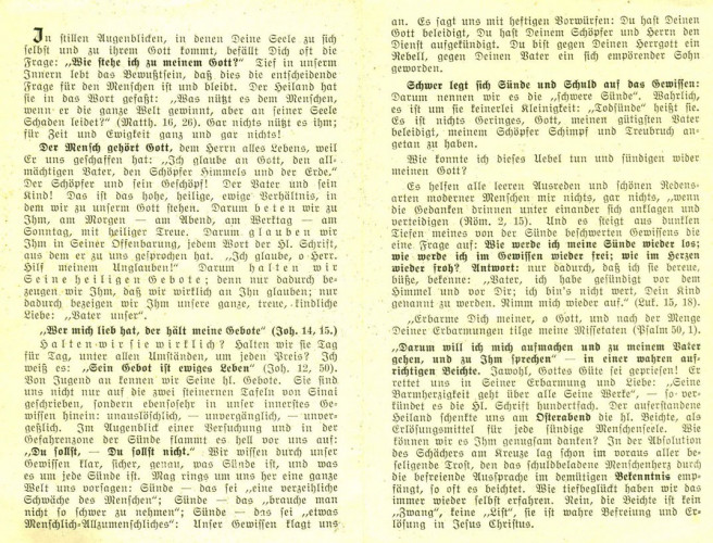 gebetszettel von galen inhalte